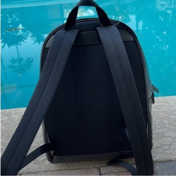 Michael Kors Cooper Men`s Backpack Black - Picture 5 of 15